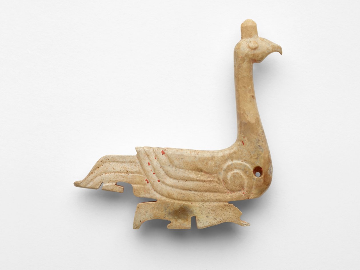 Su kuşu şeklinde kolye, MÖ 1050-c.950 civarı by Chinese School