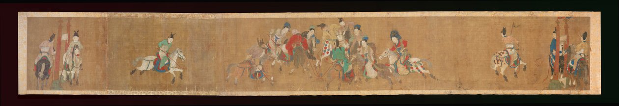 Bahar Esintisinde Polo Oynamak by Chinese School