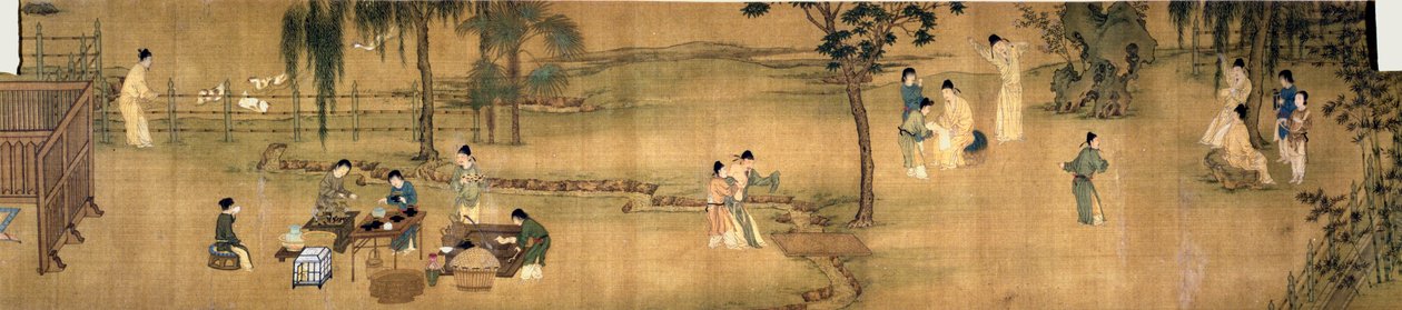 Alimlerin Bambu Bahçesinde Buluşması by Chinese School