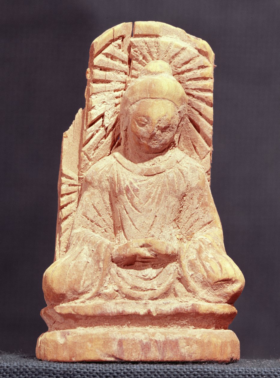Meditasyonda Oturan Buda, Tumshuq