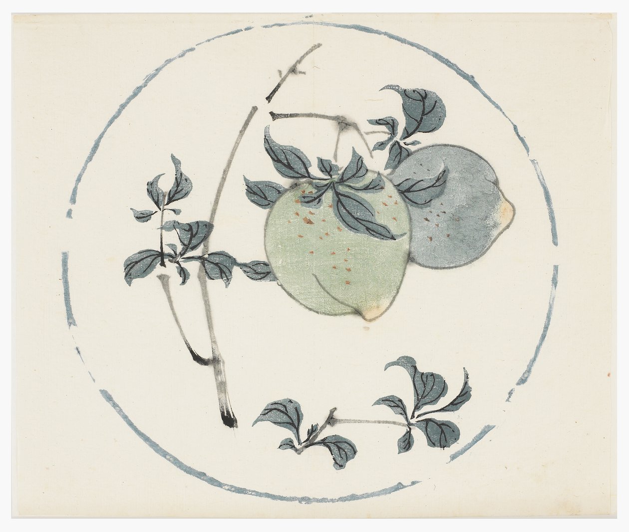 On Bambu Serisi, 18. yüzyıl by Chinese School