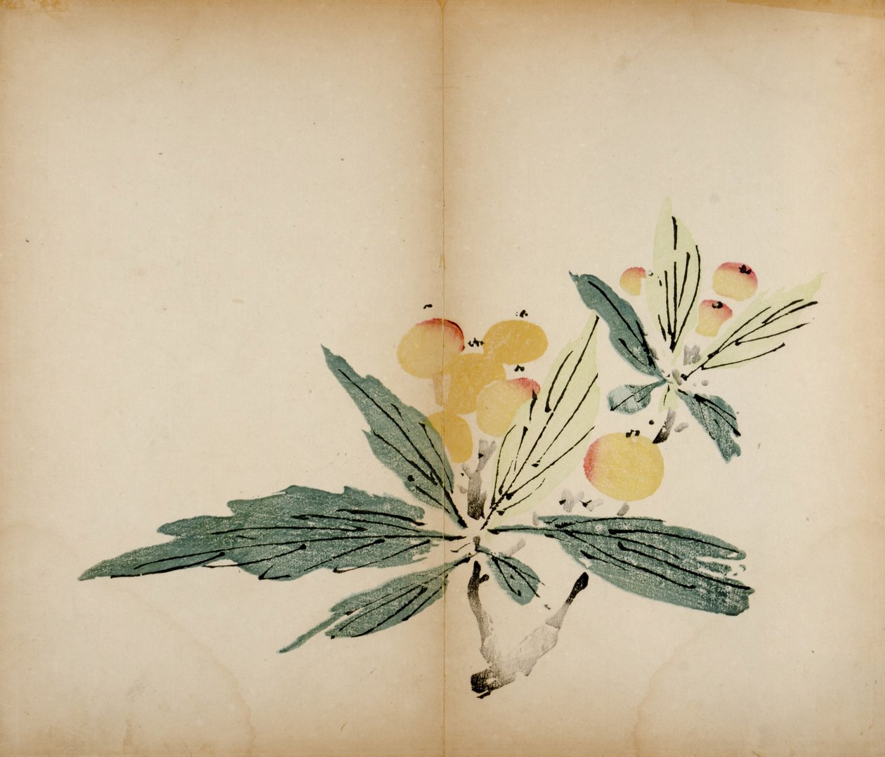 On Bambu Stüdyo Baskısı, 1643 (tahta blok) by Chinese School