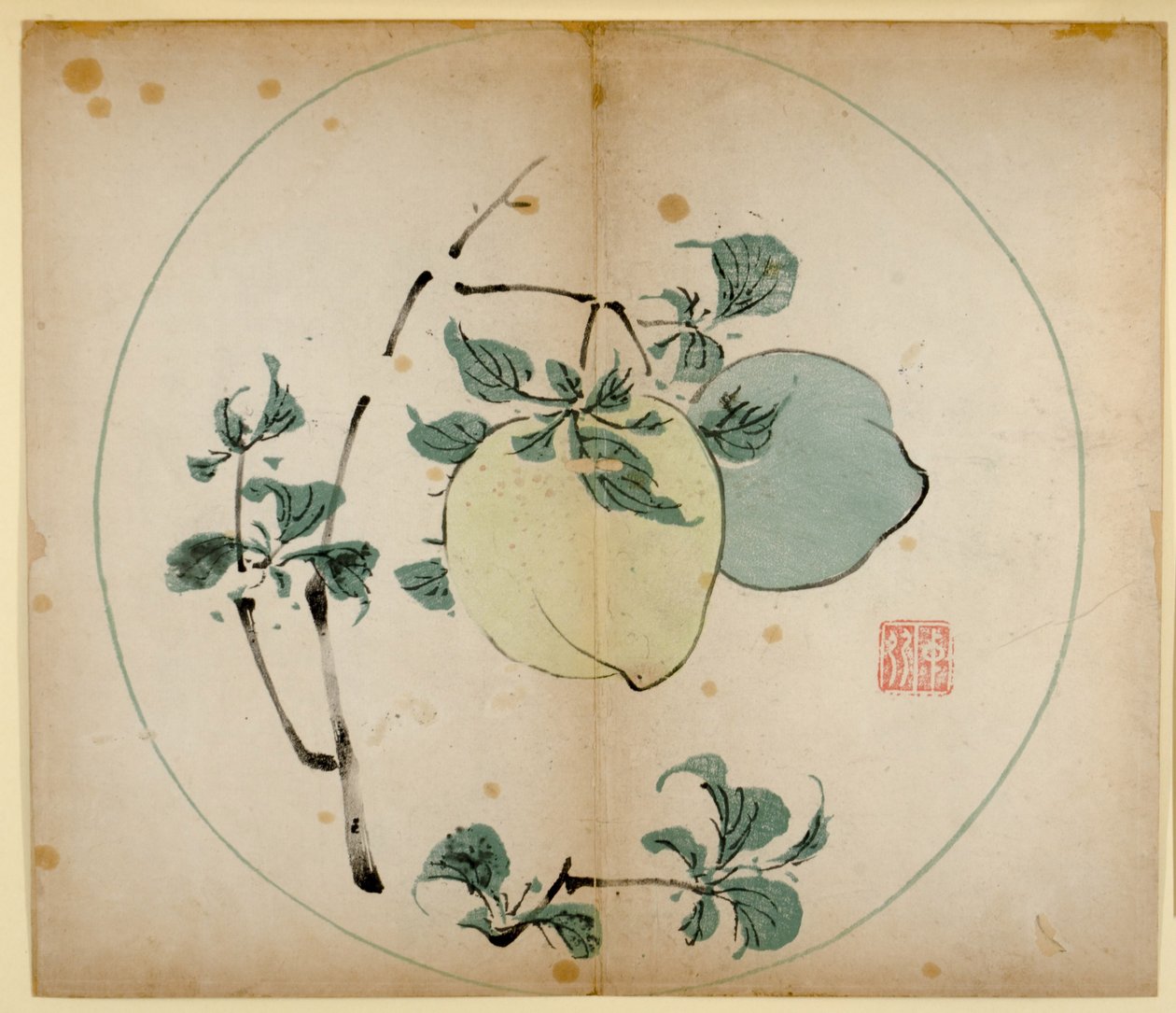 On Bambu Stüdyo Baskısı, 1643 (tahta blok) by Chinese School