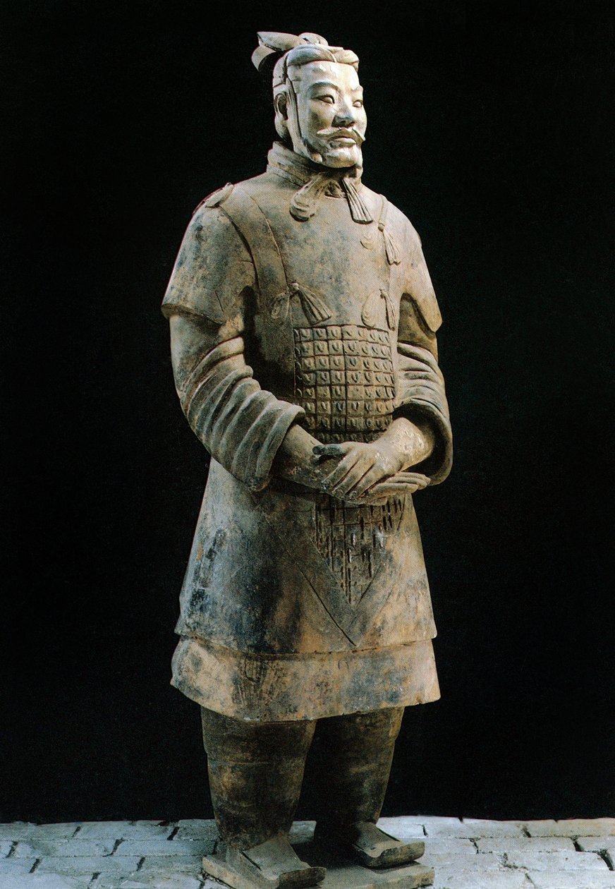 Terracotta Ordusu savaşçısı, İmparator Qin Shi Huang
