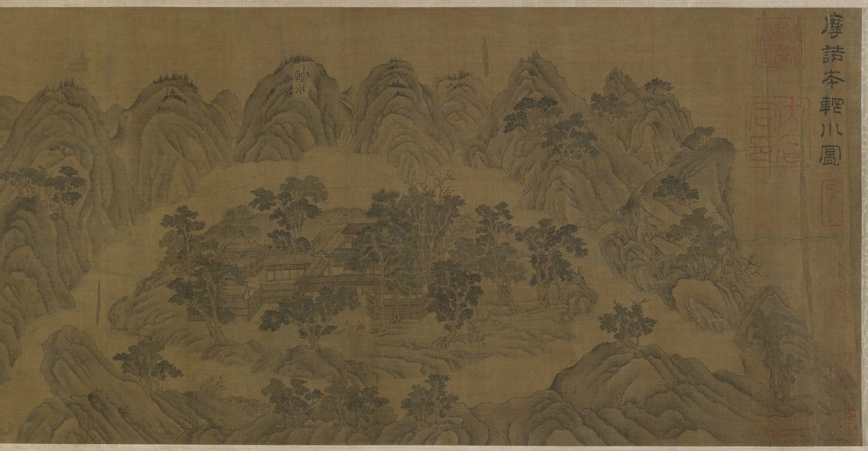 Wangchuan Villası, Ming veya Qing hanedanı by Chinese School