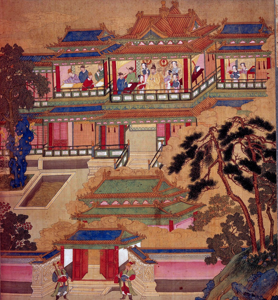 Bilinmeyen resim by Chinese School