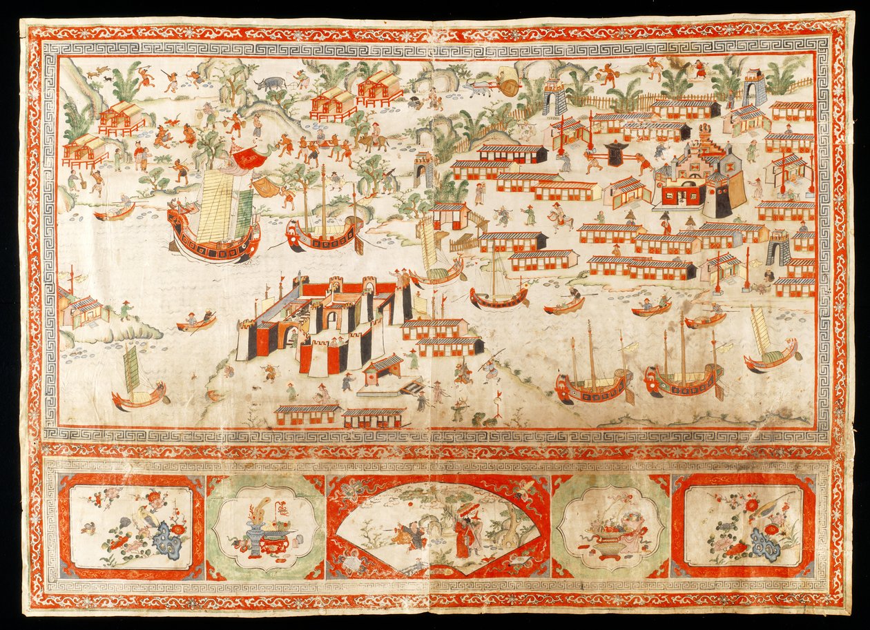duvara asılı by Chinese School