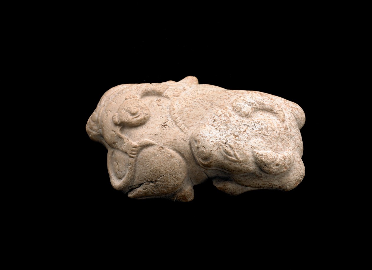 Manda ve Sürü Çocuğu, 1600-1700 by Chinese School
