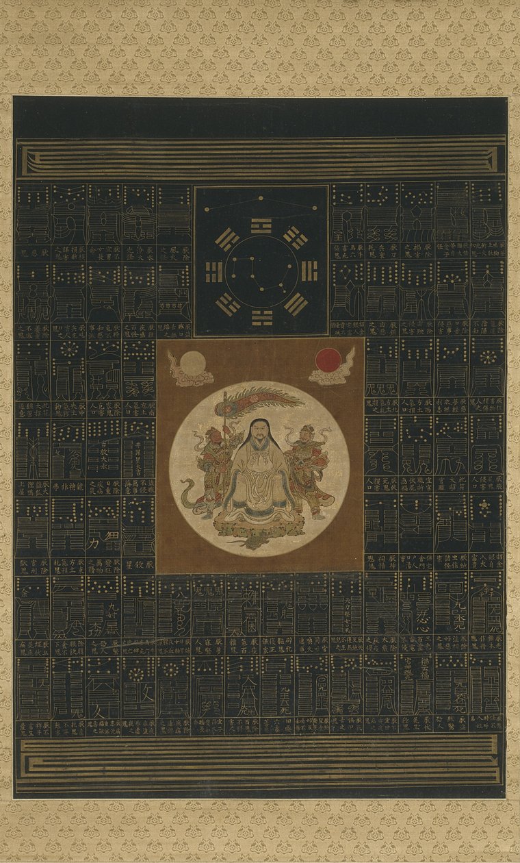 Sekiz Trigram, Kuzey Kepçe ve Tılsımlar, Qing hanedanı ile Zhenwu by Chinese School