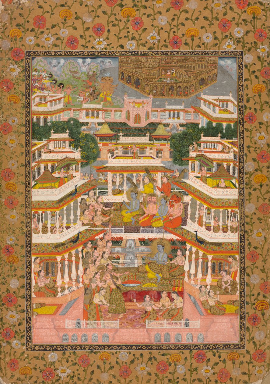 katmanlı mahkeme sahnesi by Chitarman II