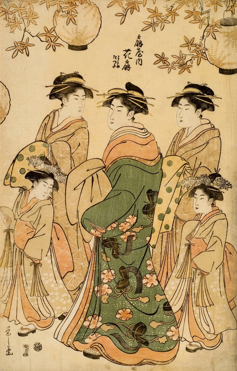 gravür by Chobunsai Eishi