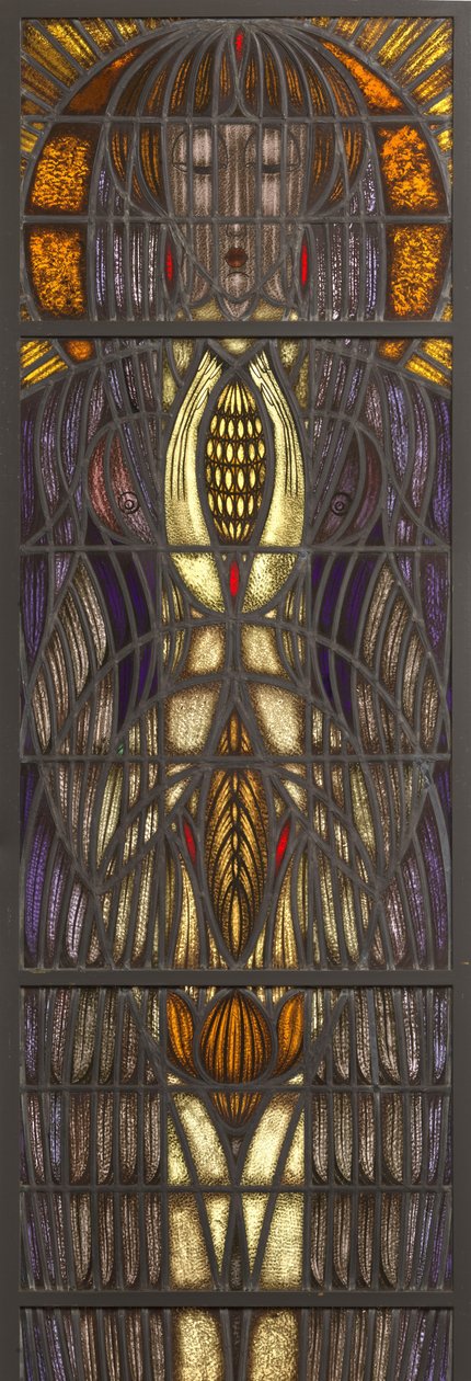 Pencere, vitray, tasarım Lebeau by Chris Lebeau