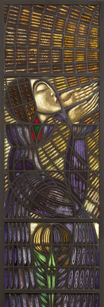 Pencere, vitray, tasarım Lebeau by Chris Lebeau