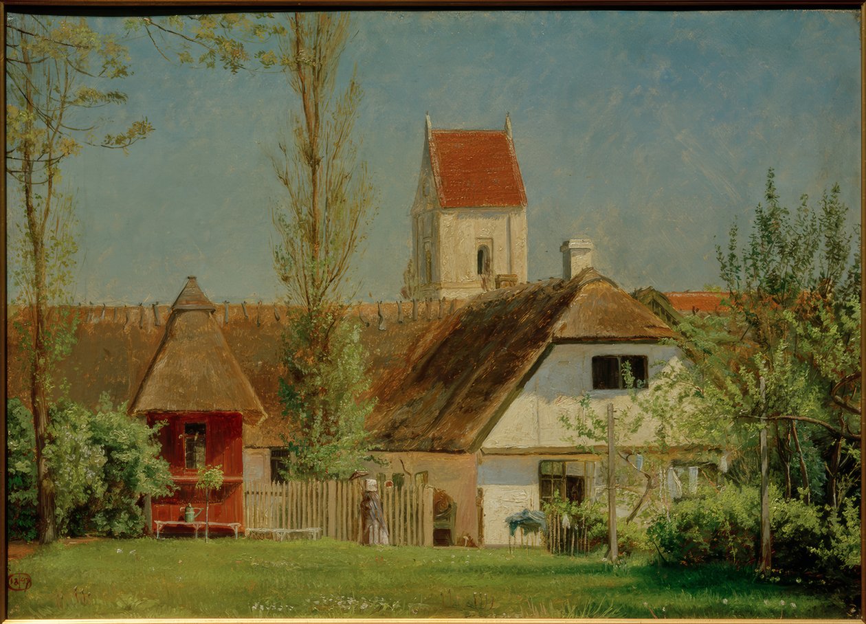 Bir papaz evi. Hellestedt by Christen Dalsgaard