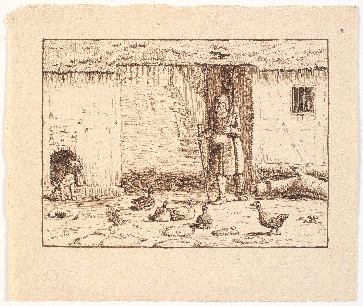 St. St. Blicher, Üç Kutsal Akşam by Christen Dalsgaard