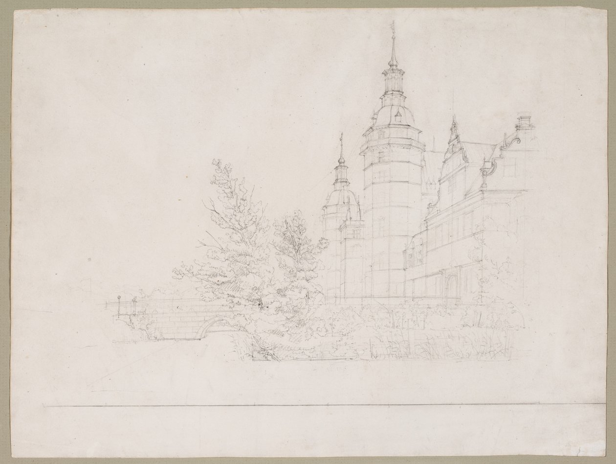 Frederiksborg Kalesi. Møntbroen