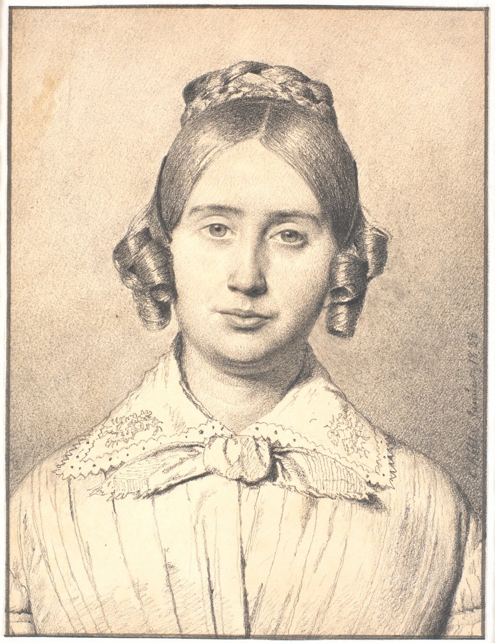 Sanatçının eşi Susanne Cecilie