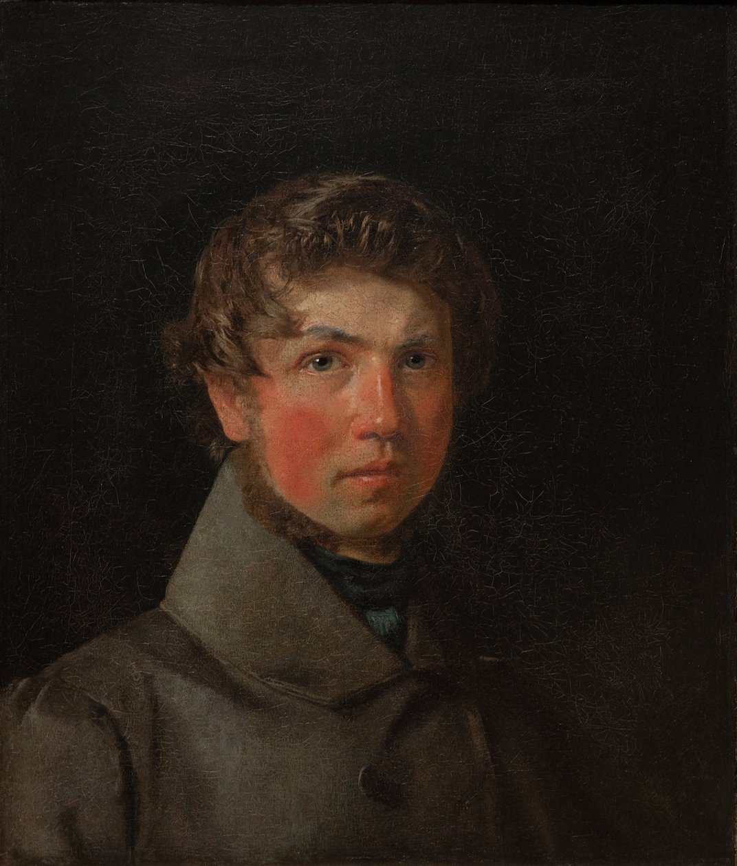 Otoportre, c.1833 by Christen Schjellerup Købke