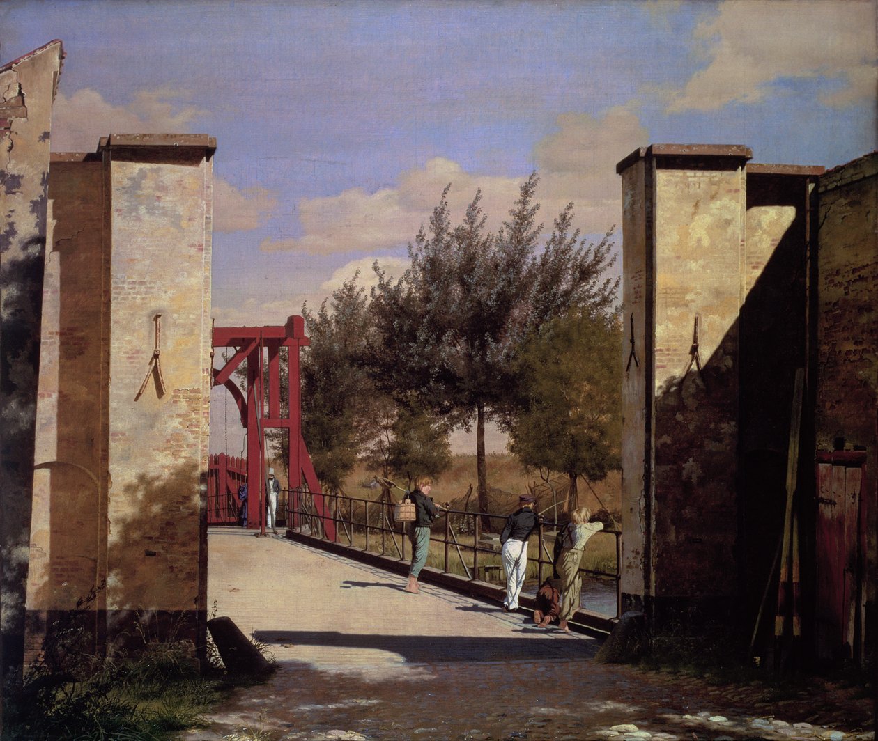 Kalenin Kuzey Kapısı, 1834 by Christen Schjellerup Kobke