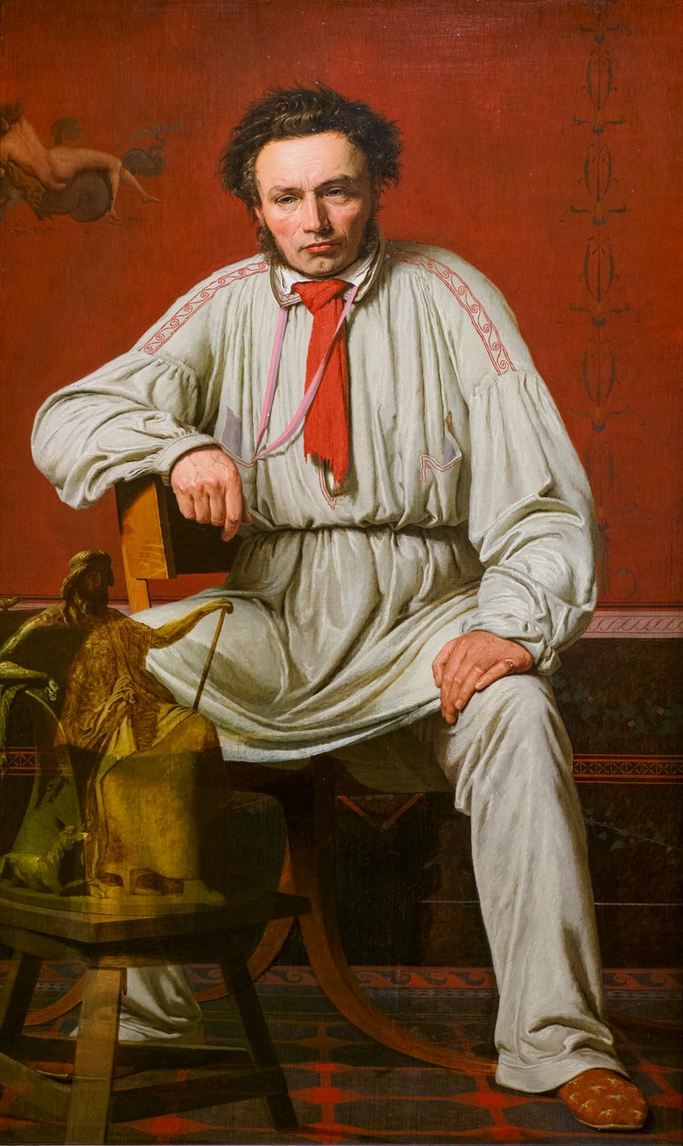 Heykeltıraş Hermann Ernst Freund by Christen Schjellerup Kobke