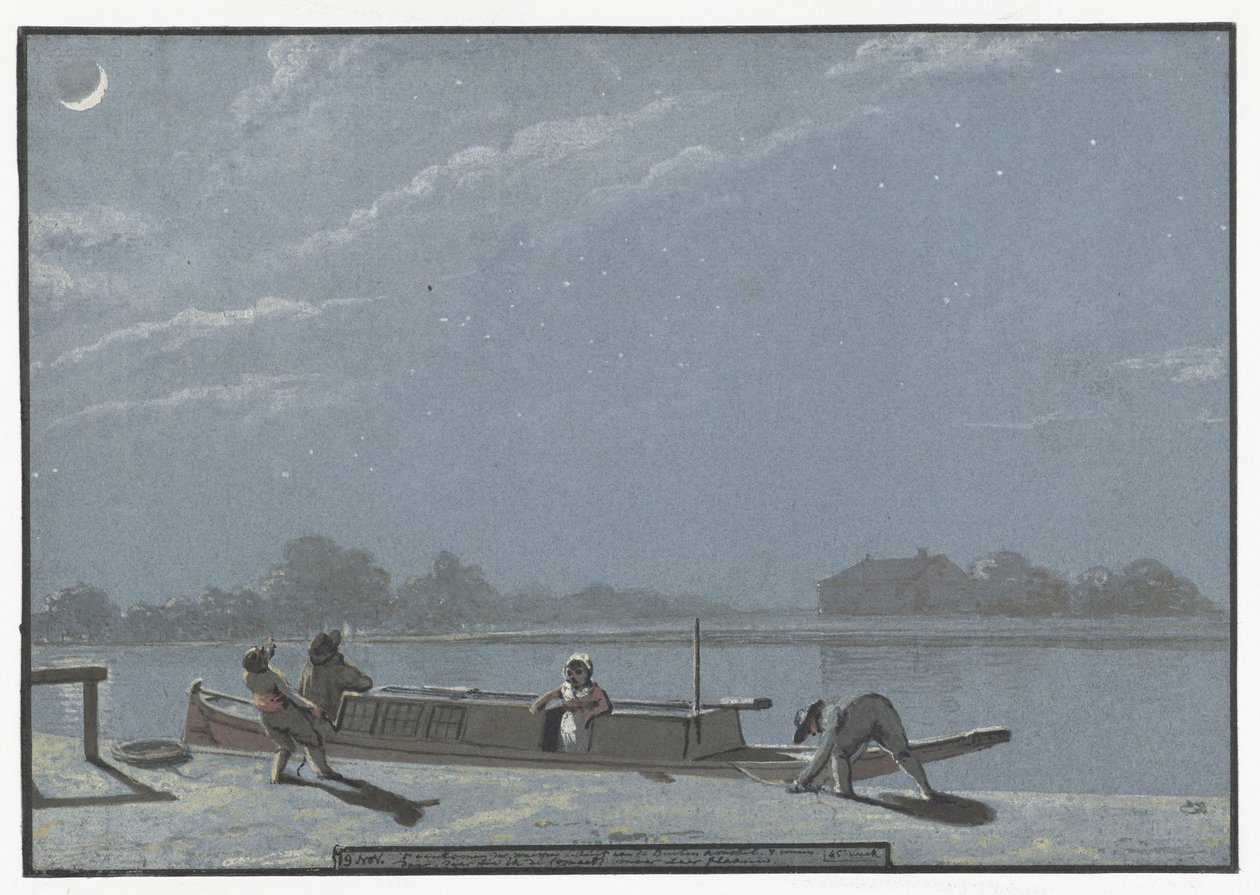 Yetim mavnanın Buiten Amstel'e gelişi (günlük, 19 Kasım) by Christiaan Andriessen