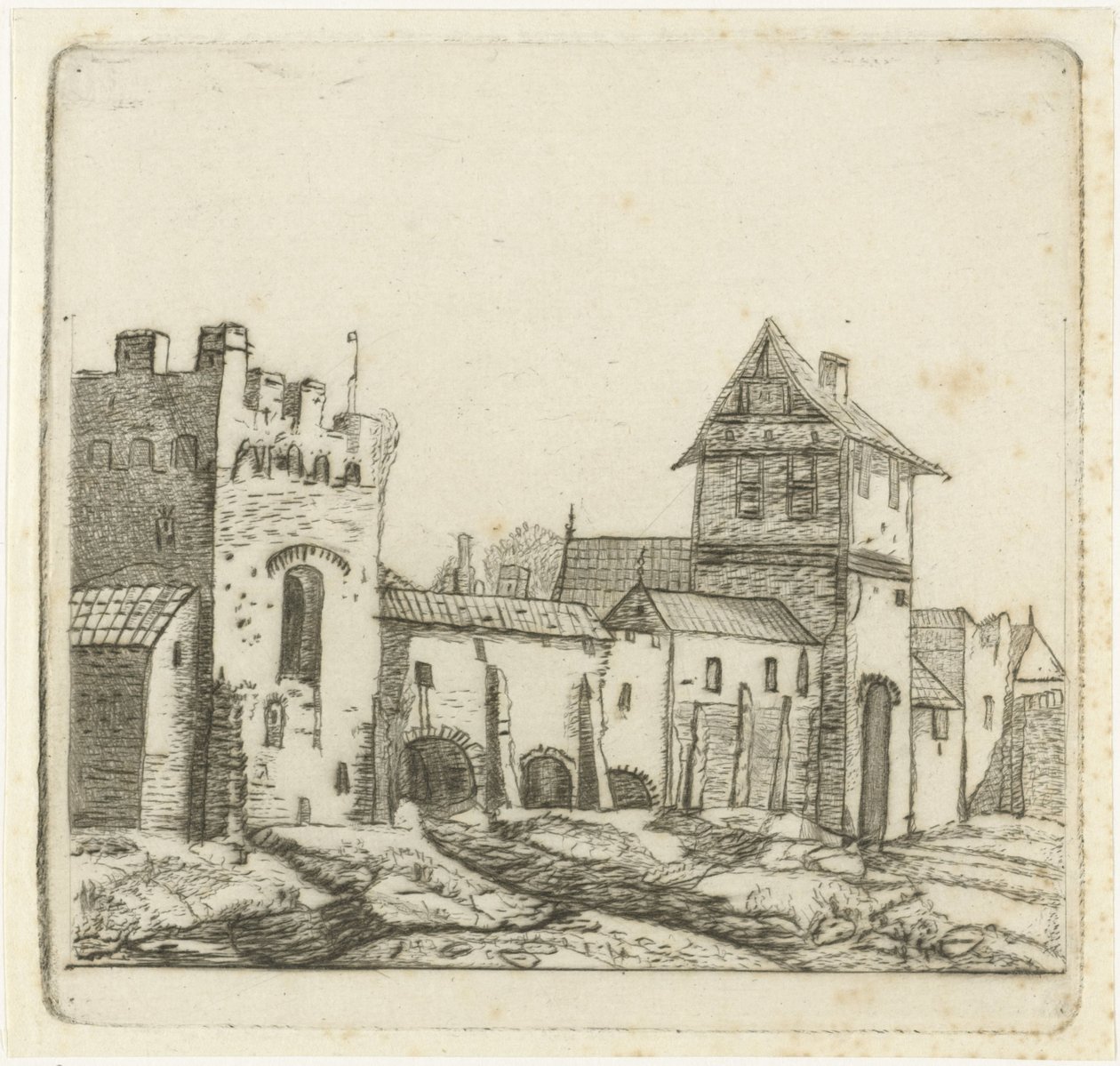 şehir duvarları by Christiaan Friedrich Ruppe
