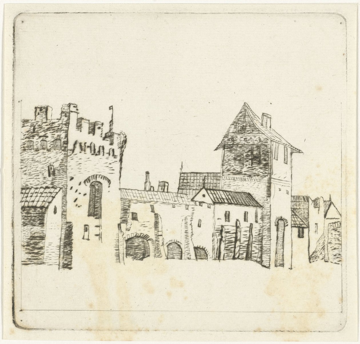 şehir duvarları by Christiaan Friedrich Ruppe