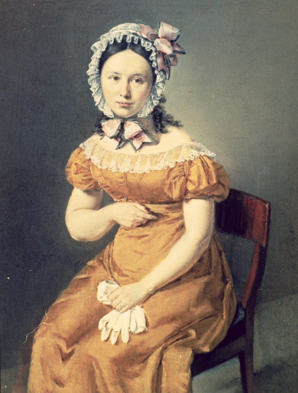 Sanatçının eşi Catharine, 1825 by Christian Albrecht Jensen
