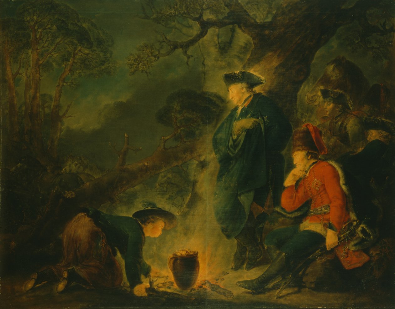 Büyük Frederick ve General von Zieten, Torgau Savaşı