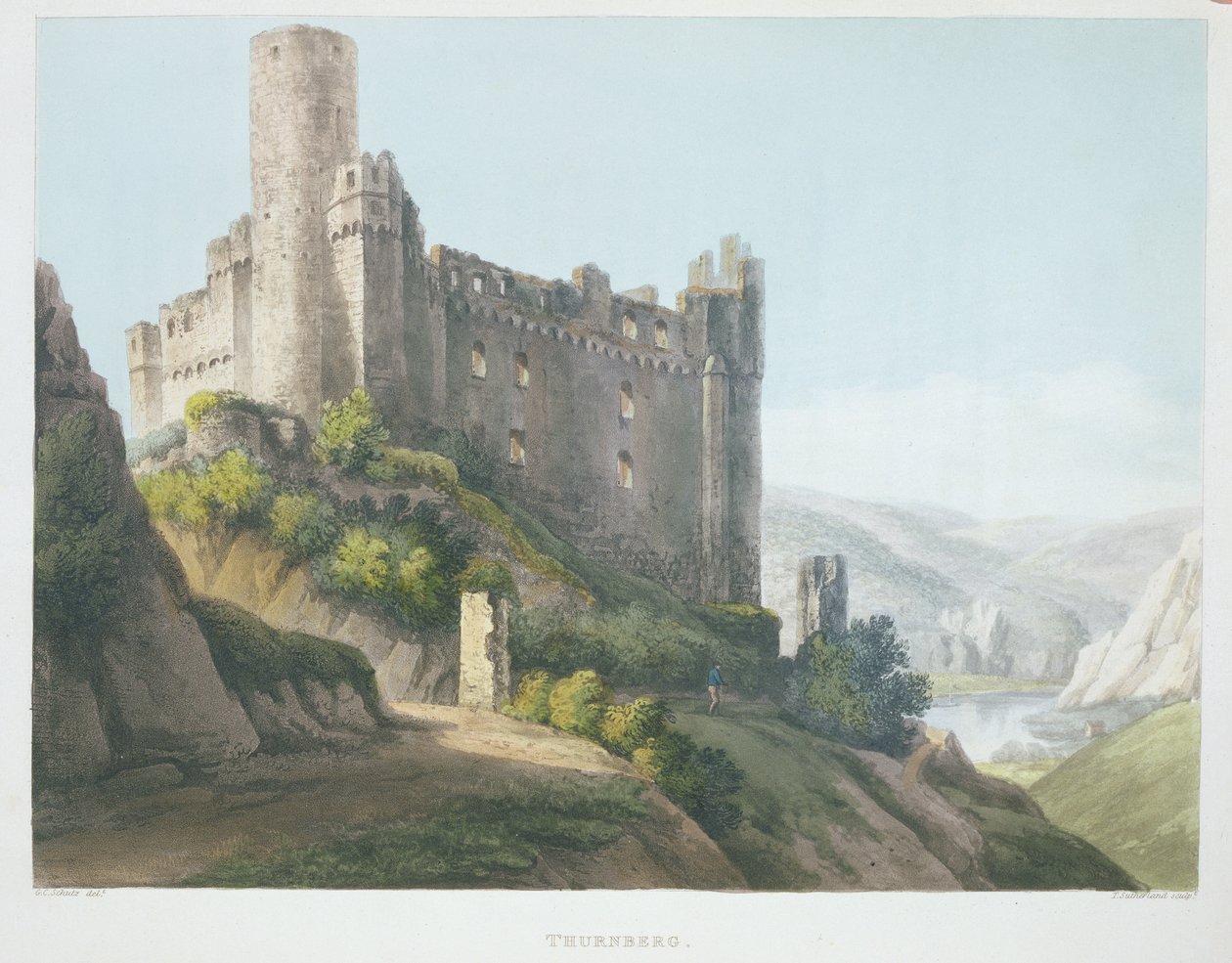 Thurnberg, T. Sutherland tarafından, R. Ackermann tarafından yayınlanan 