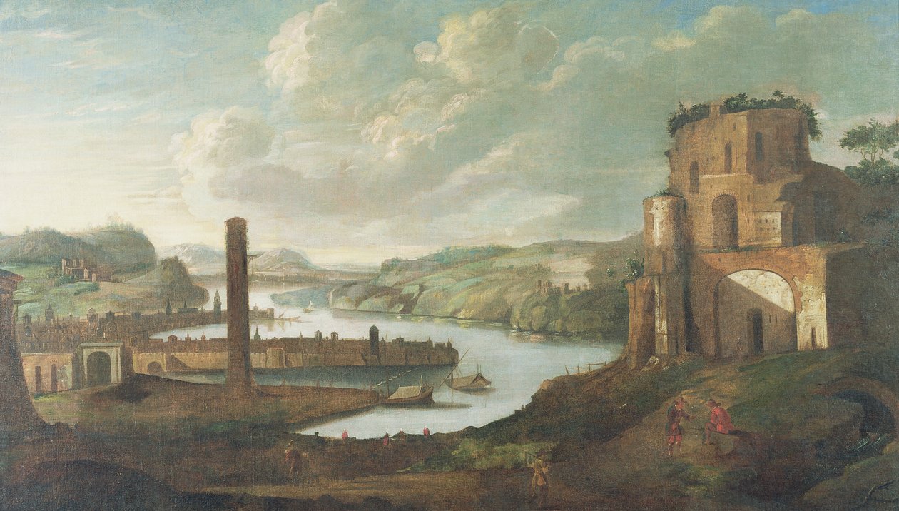 liman sahnesi by Christian Georg Schutz