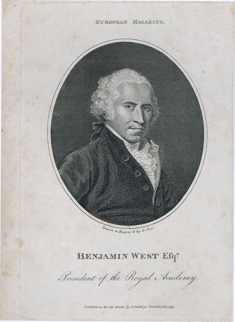 Kraliyet Akademisi Başkanı Benjamin West
