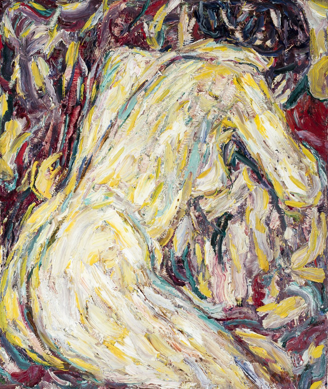 çıplak, 1911 by Christian Rohlfs