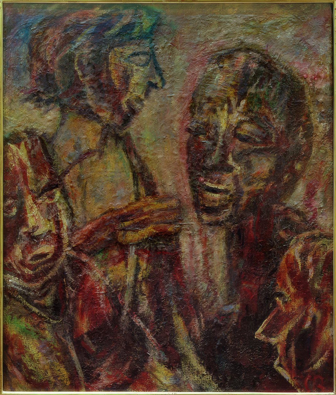 dört kafa by Christian Rohlfs