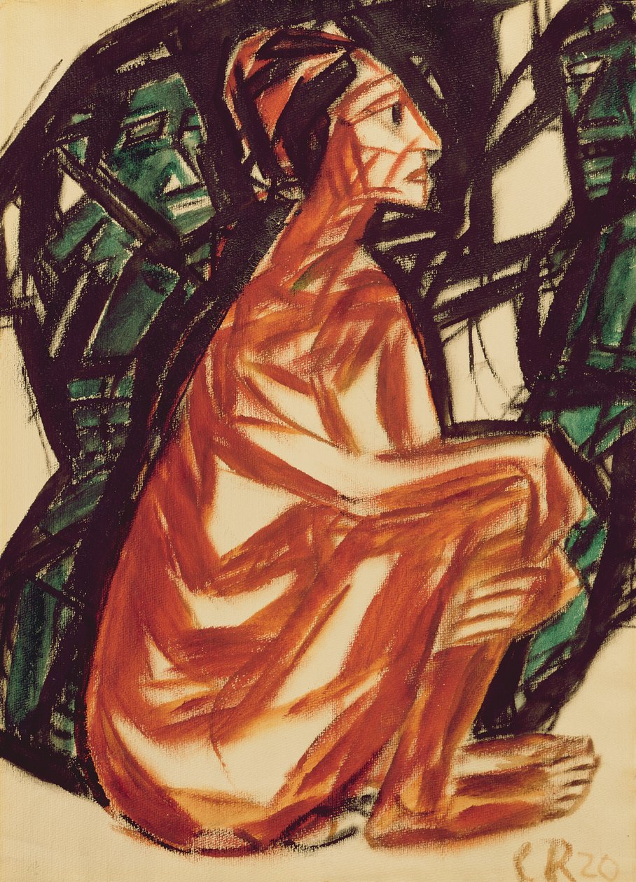 Beklemek, 1920 by Christian Rohlfs