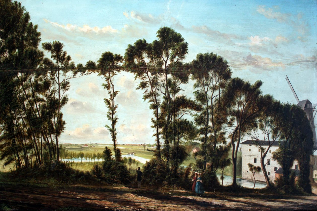 Su ve yel değirmeni, Osterhusum by Christian Sass