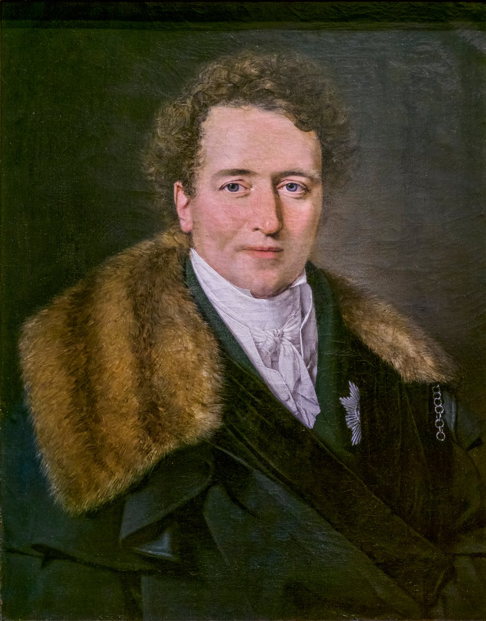 Prens Christian Frederik (tuval üzerine yağlıboya) by Christian-Albrecht Jensen