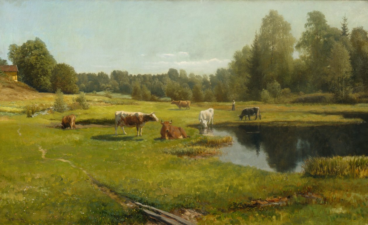 Yaz sabahı, Stabekk by Christian Eriksen Skredsvig