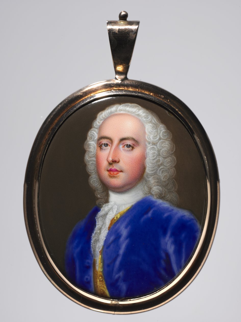 Bir Adamın Portresi, c. 1735. by Christian Friedrich Zincke