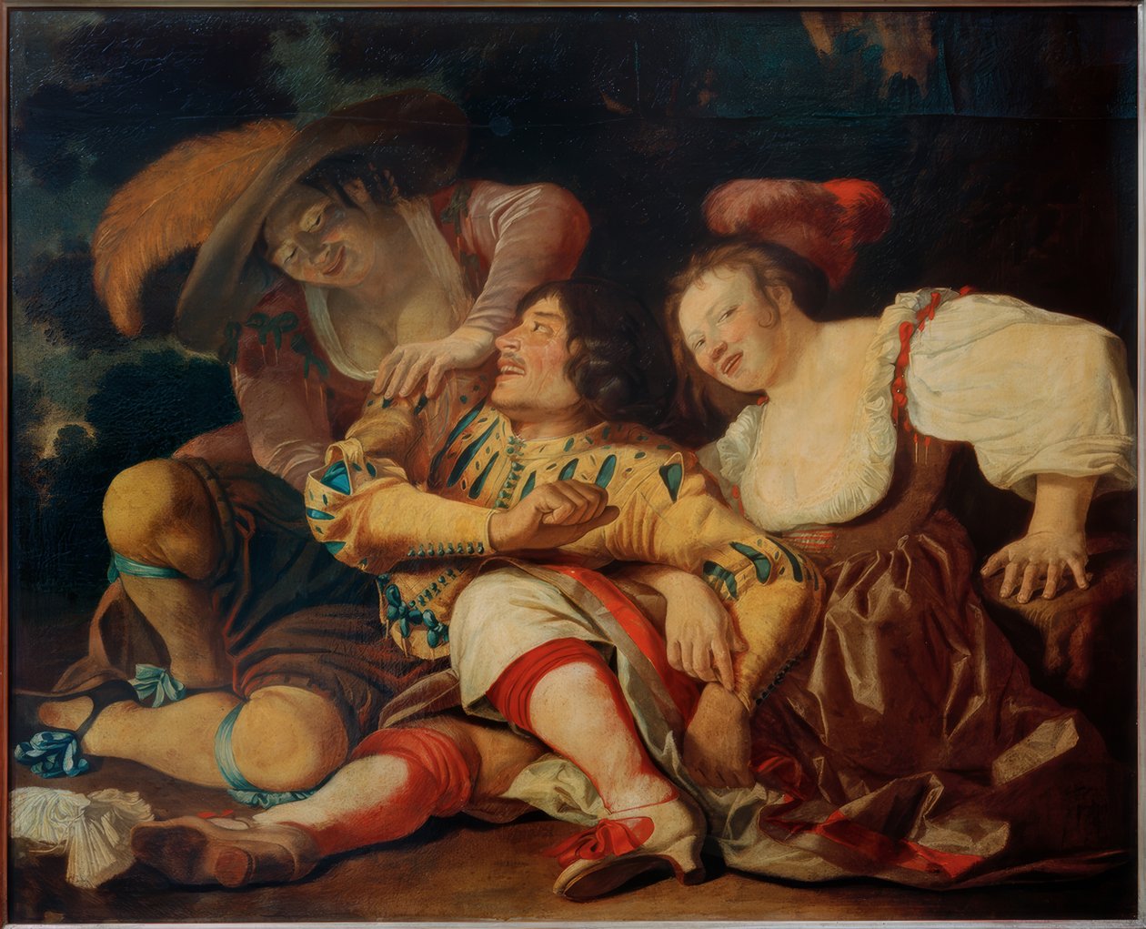 fahişeler ile müsrif oğul by Christian Gillisz. van Couwenbergh