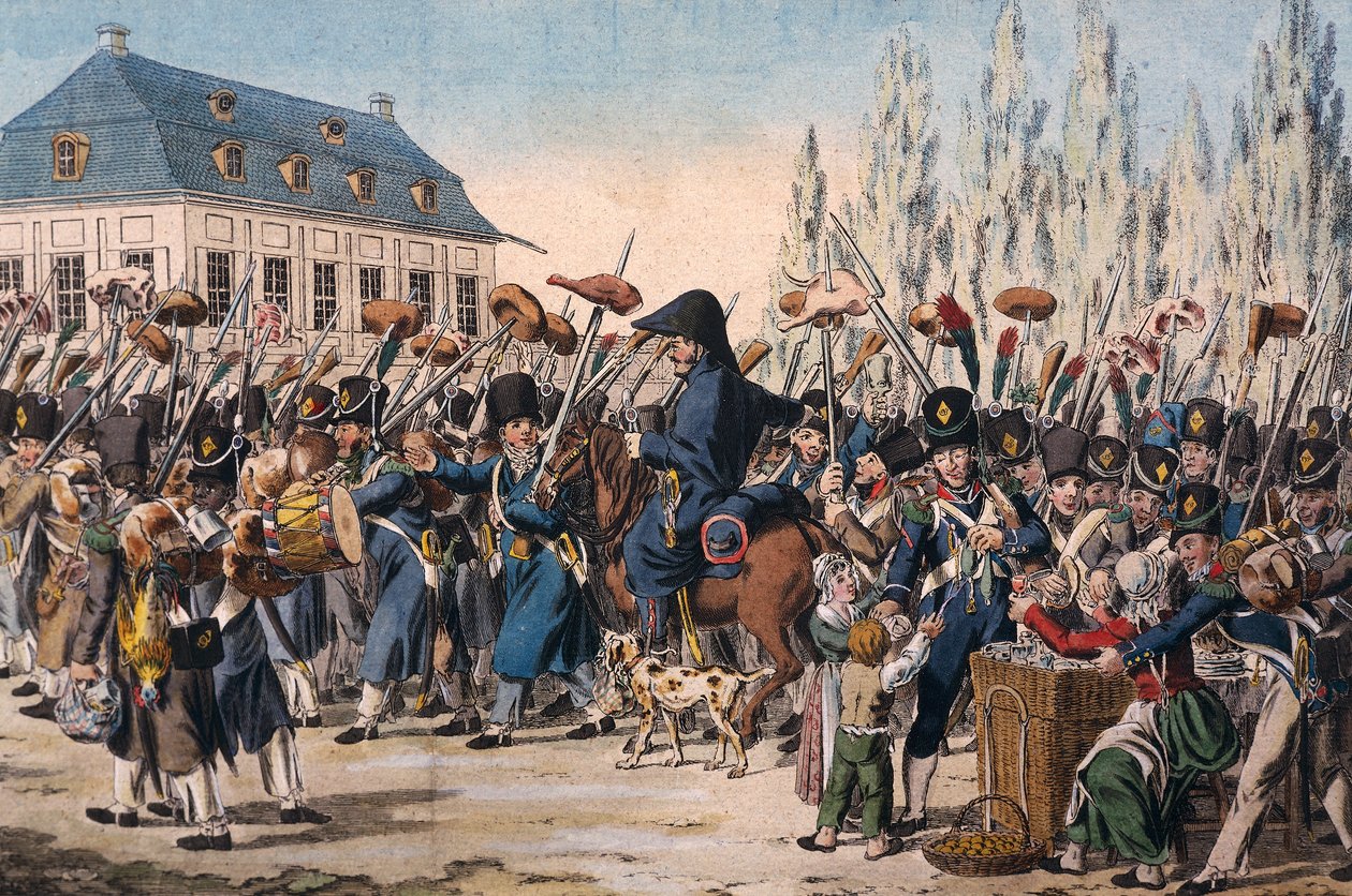 Fransızlar Jena'ya giriyor, 14 Ekim by Christian Gottfried Geissler