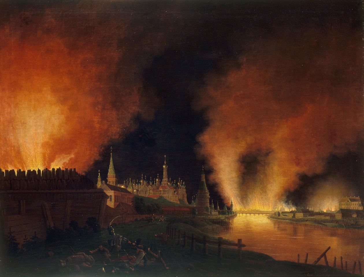 15 Eylül 1812 Moskova Yangını Moskova