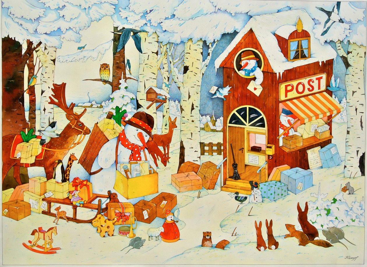 Postane-Noel, 2001 by Christian Kaempf