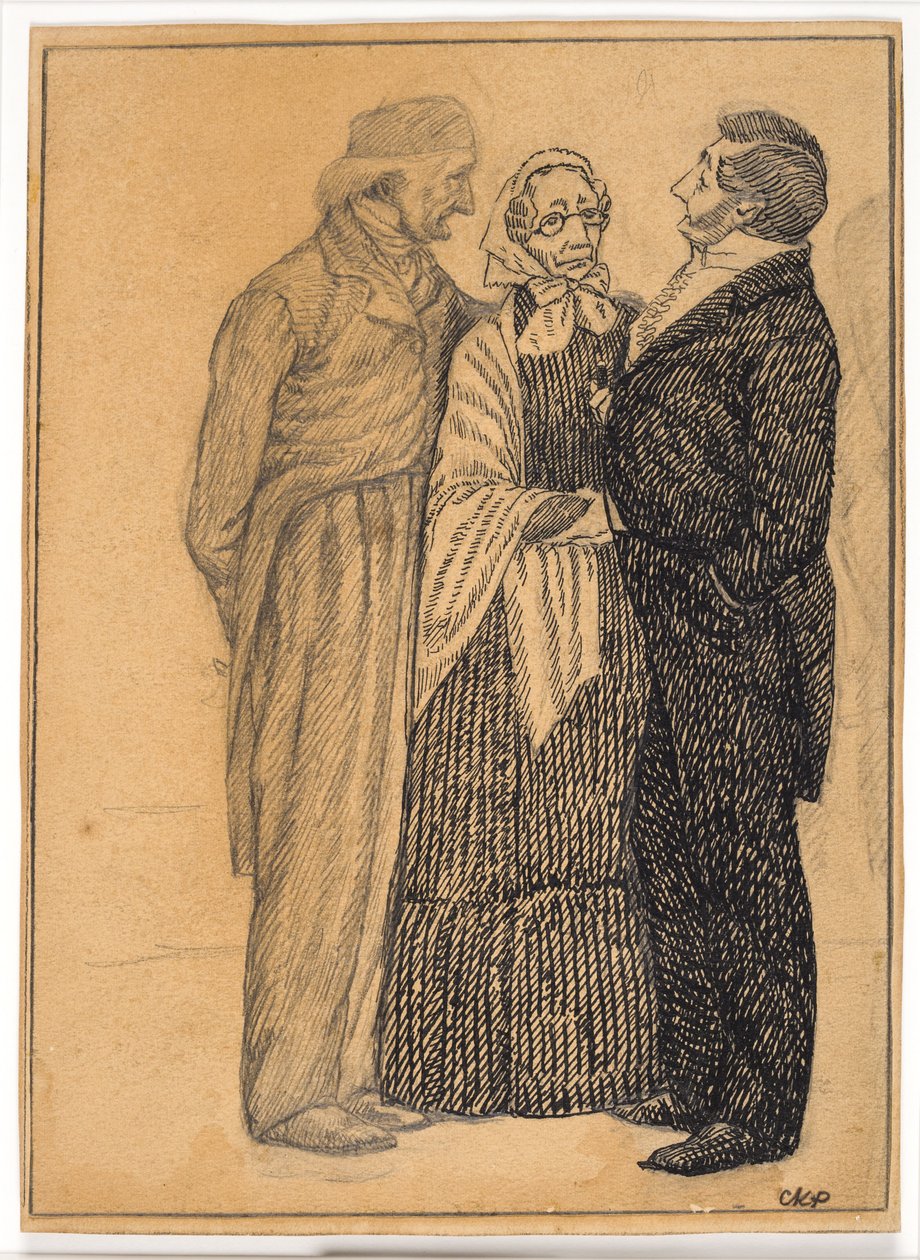 Bir rahibin yemeğinden by Christian Kongstad Petersen