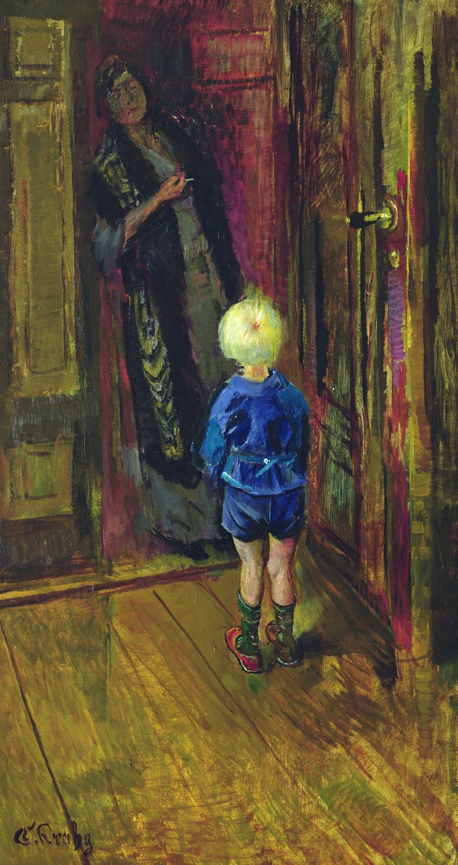 Bir beyaz yalan by Christian Krohg