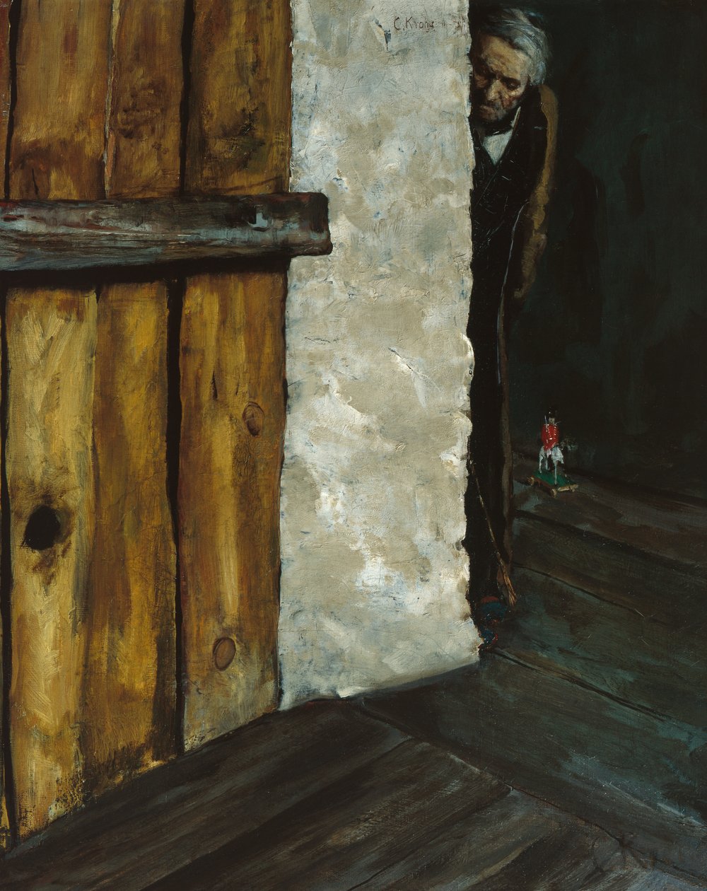 Erwartung (Dedeler Geliyor) by Christian Krohg
