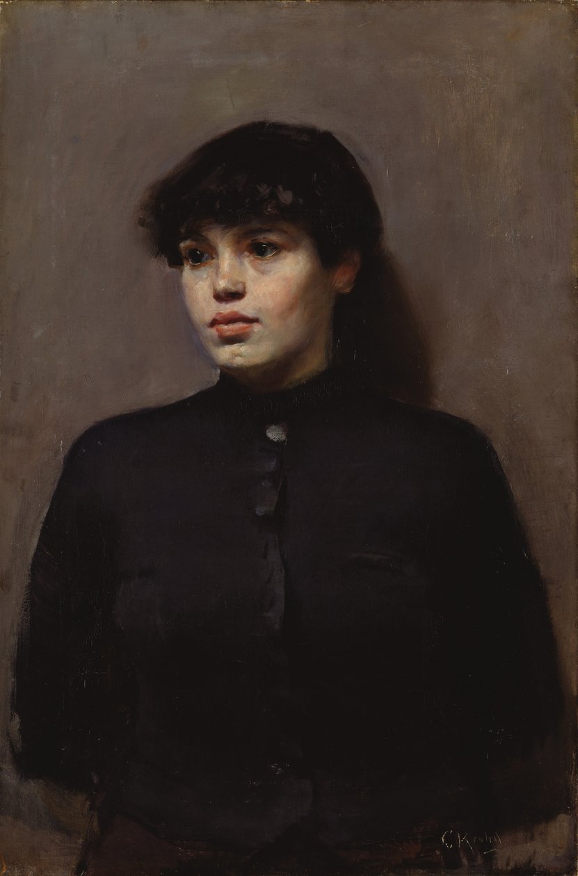 nerede, 1886 by Christian Krohg