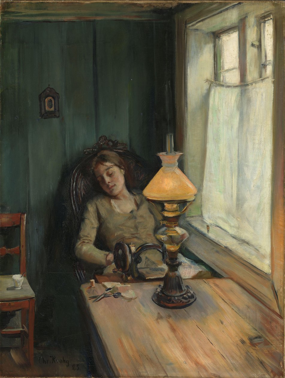 Yorgun by Christian Krohg