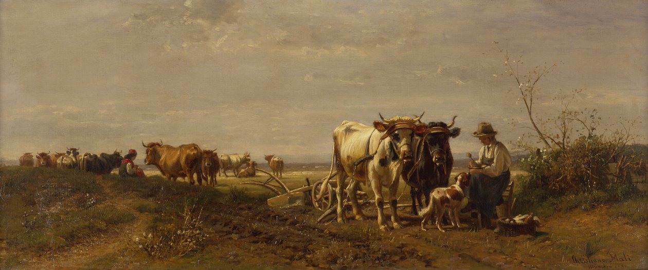 Yemek için Bir Duraklama by Christian Mali