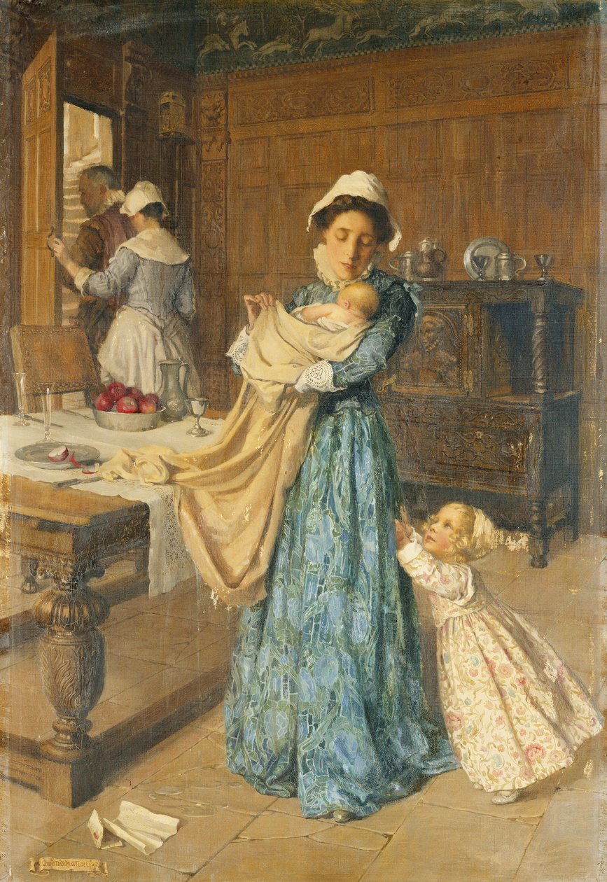 Denizden Bir Waif, 1912 by Christian Mary Wilbee
